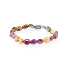 寶麗金珠寶-天然彩色糖果碧璽手鍊