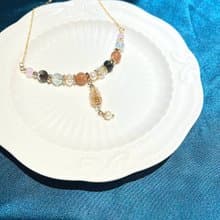 carina accessories 開運 水晶 能量 項鍊 鈦晶貔貅 招財