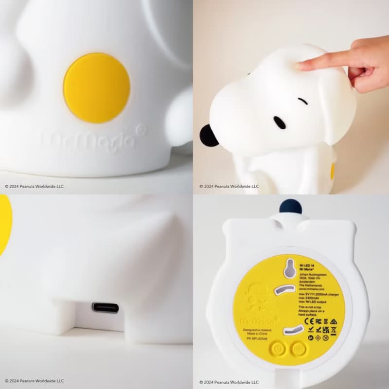 【溫馨氛圍】Snoopy First Light 史努比造型夜燈
