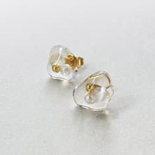 天然貝ウォーターピアス/イヤリング