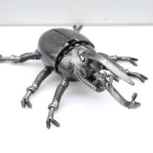 Beetle Metal Sculpture, Gift For Anniversary, Welding Sculpture