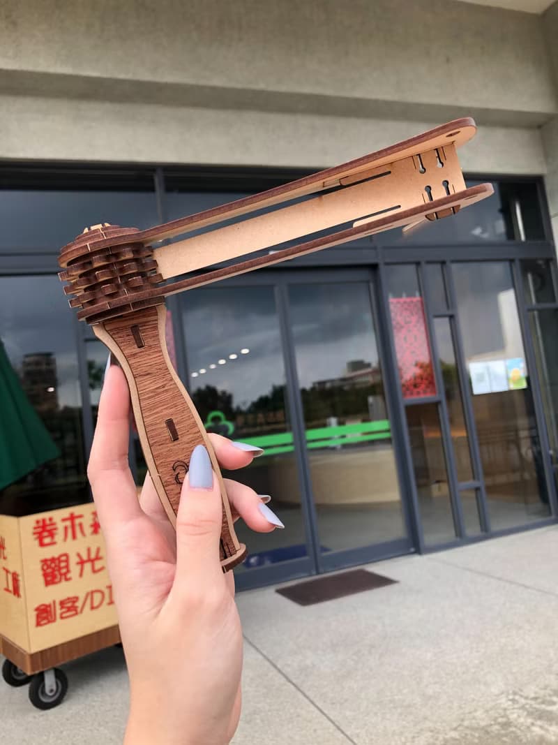 【手作DIY】卷木 浪鼓 木質 玩具 手作DIY 禮物