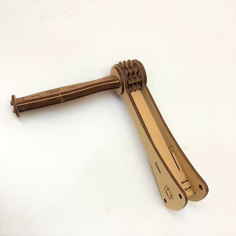 【手作DIY】卷木 浪鼓 木質 玩具 手作DIY 禮物