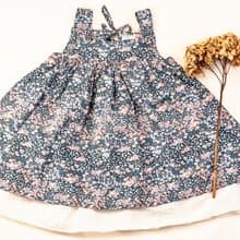 Handmade by Mina【AGF系列】小花田園澎澎小肩款洋裝 贈禮盒