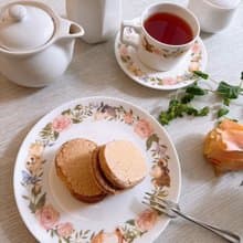 合作插畫藝術家-英格藍貓 兔兔薔薇花園下午茶骨瓷組