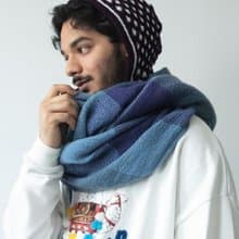 【熱門預購】格紋環形圍巾 (5色) CSNP9302