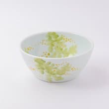 手描き 日本製 磁器 ボウルL ミモザ 東窯