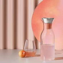 丹麥eva solo 防側漏玻璃水壺1L