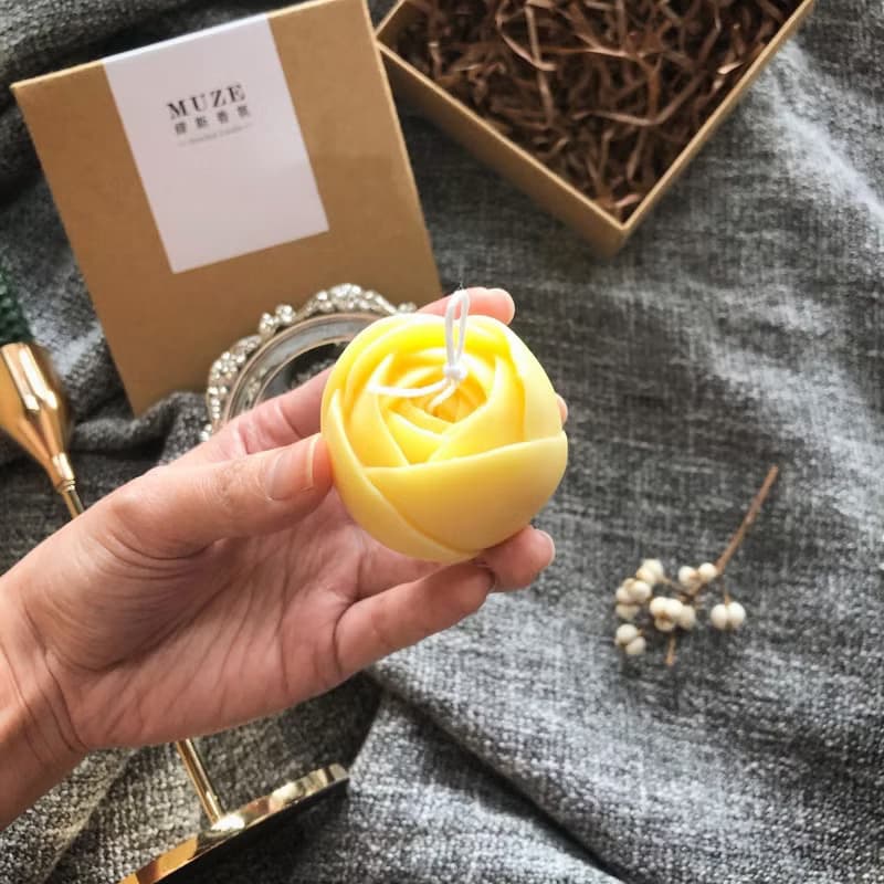【交換禮物推薦】來自B612星球小王子的玫瑰蠟燭禮盒 附金屬盤