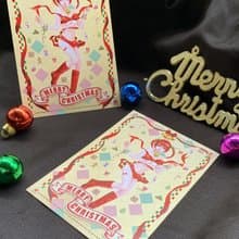 【限量明信片】聖誕節-聖誕祝福聖誕禮物 交換禮物