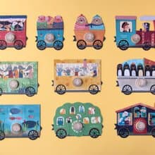 Londji-我的夢想小火車拼圖 (西班牙原裝)