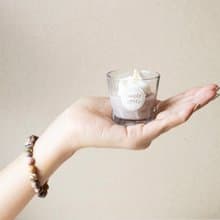 精油蠟燭+寶石手環療癒禮盒