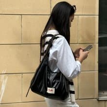 韓國 The Ally | TRUDI BAG (附化妝包) | 黑色 | 手袋 單肩包