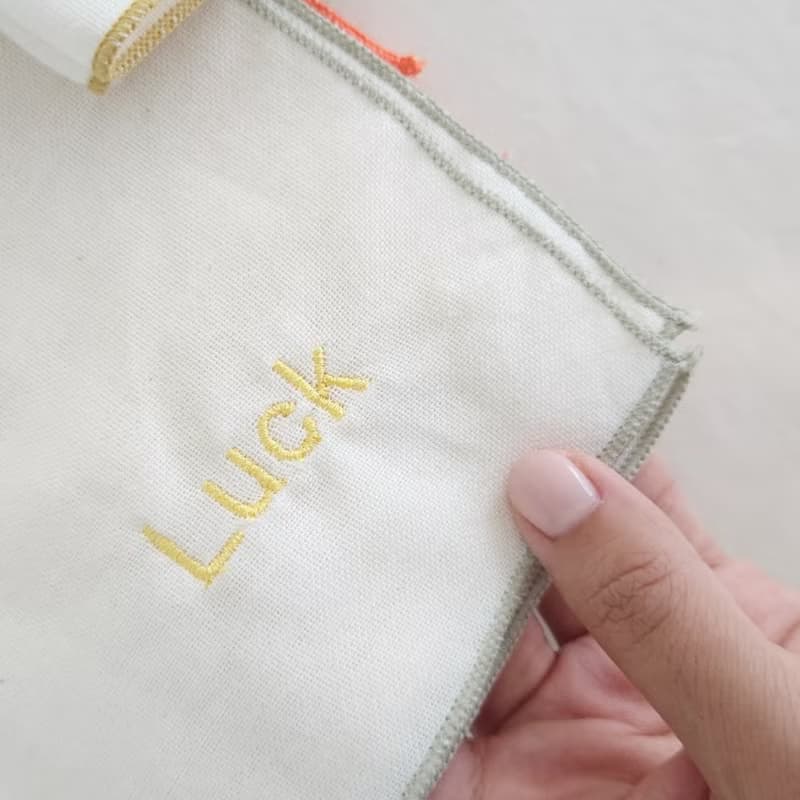 Wish Sochang( Premium Flour Sack Cotton)  Kitchen Towel/Handkerchief  5ea set