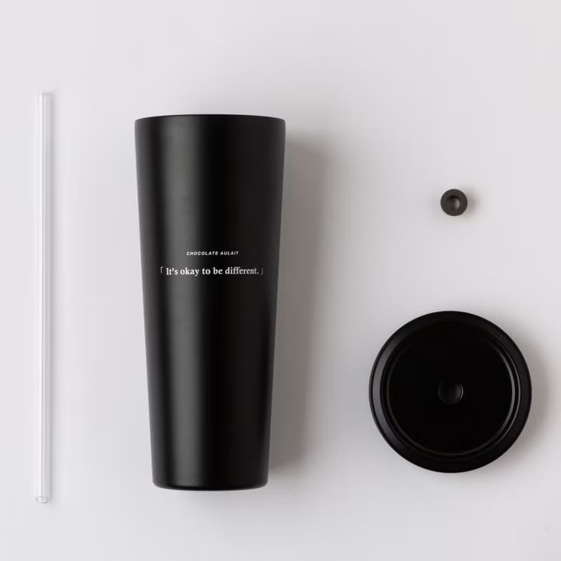 Oolab 莫蘭迪系列 二代不鏽鋼吸管杯850ml-巧克力歐蕾