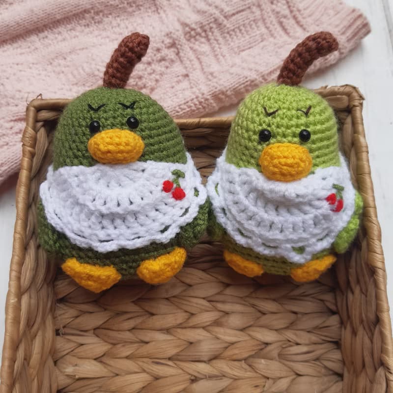 Small Duck Pear Toy, Stuffed toys, Plush toys, Stuffed animals, Gift for Mom