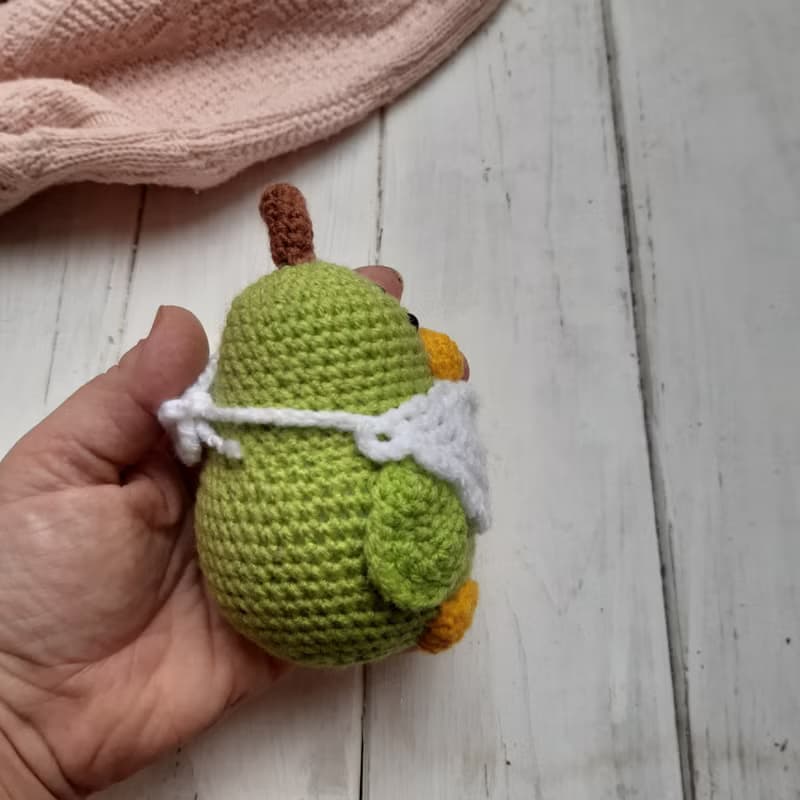 Small Duck Pear Toy, Stuffed toys, Plush toys, Stuffed animals, Gift for Mom
