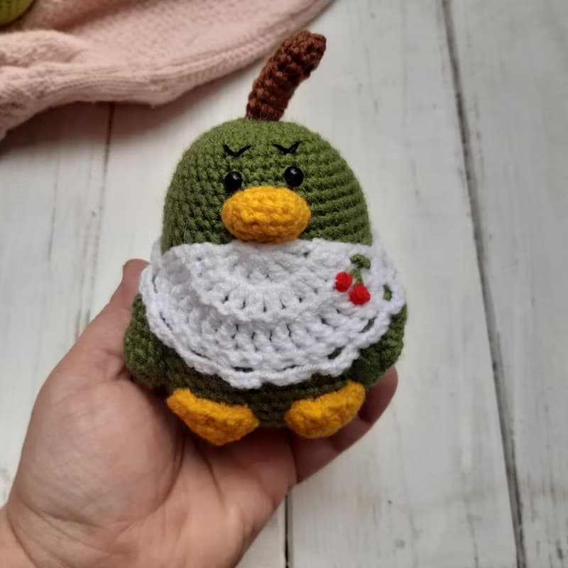Small Duck Pear Toy, Stuffed toys, Plush toys, Stuffed animals, Gift for Mom