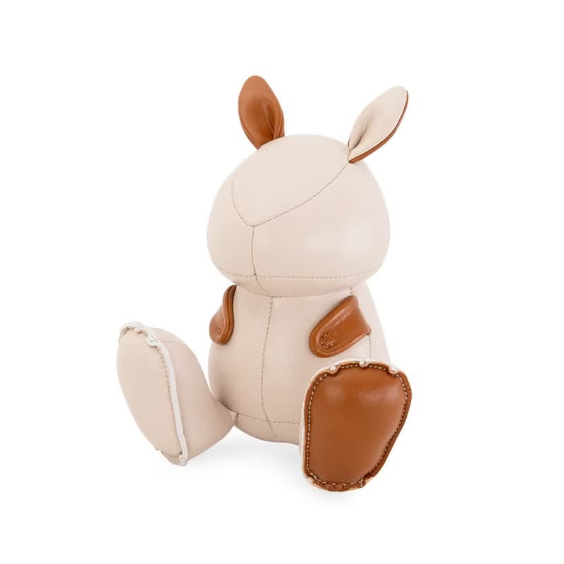 【紙鎮】兔子 Rabbit 皮革動物擺飾  | 跳躍奔高 畢業禮物
