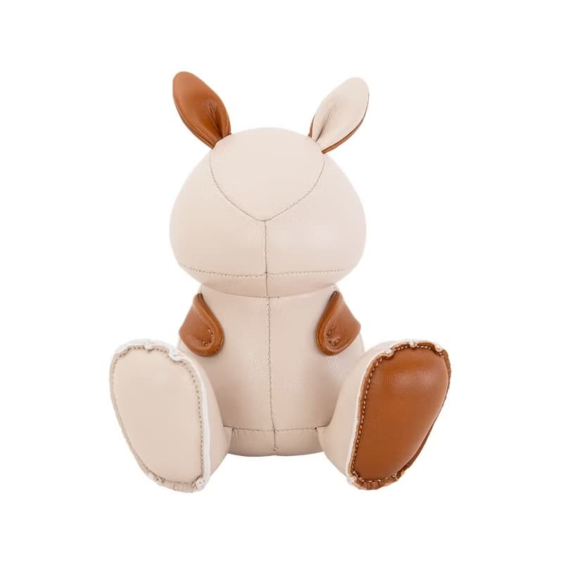 【紙鎮】兔子 Rabbit 皮革動物擺飾  | 跳躍奔高 畢業禮物