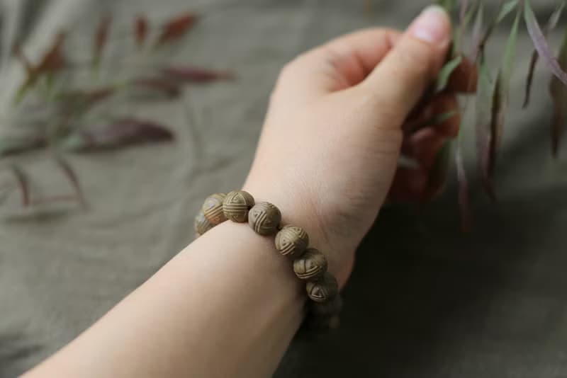 壹染指香品 | 壽紋香珠 | 天然和合香手串 | 清賞雅玩 香身