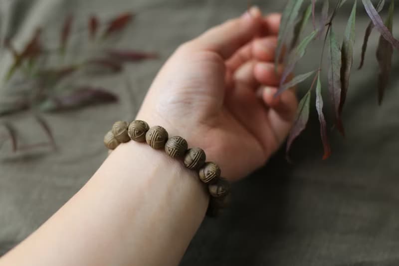 壹染指香品 | 壽紋香珠 | 天然和合香手串 | 清賞雅玩 香身