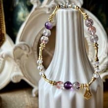 -拉斐爾美學-天然水晶手鏈/黃銅手鍊