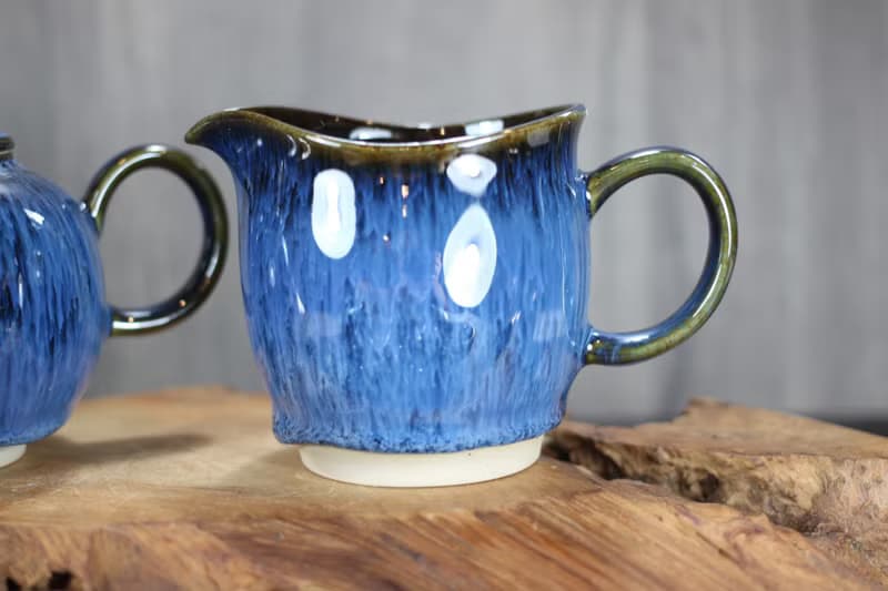 【母親節禮物】湛海 天目釉 圓滿茶具組 陶藝名家葉敏祥作品