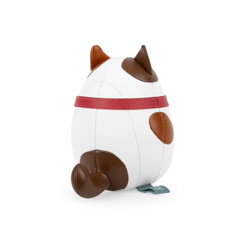 【紙鎮】招財貓 Lucky Cat Fu (富貓) 皮革擺飾 | 開業 開運