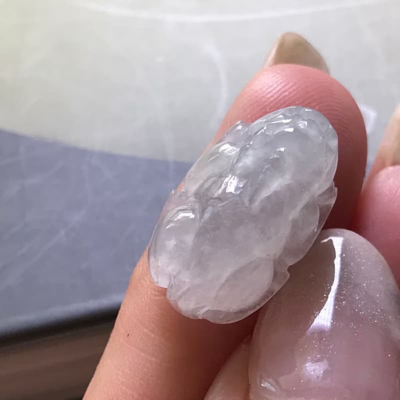 【招財神獸】冰種翡翠貔貅 | 裸石 | 天然緬甸A貨翡翠 | 送禮