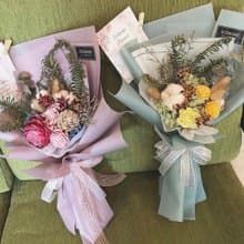 永生花 乾燥花束 永生花 索拉花 畢業花束 畢業禮物