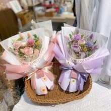 FengFlower 【清晰小花兒乾燥花束】乾燥花/永生花/送禮