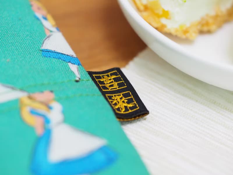 【Gi LAI】6.5*26Cm環保雙層筷袋 餐具袋-愛莉絲女孩