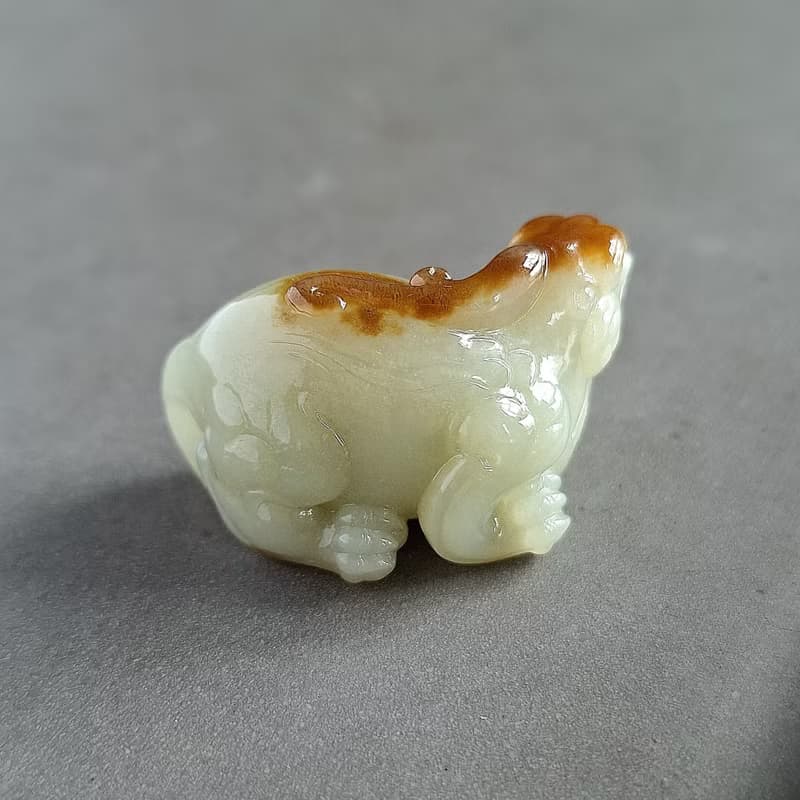 招財貔貅吊墜 | 天然和田玉玉器