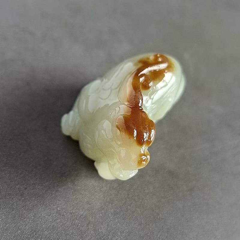 招財貔貅吊墜 | 天然和田玉玉器