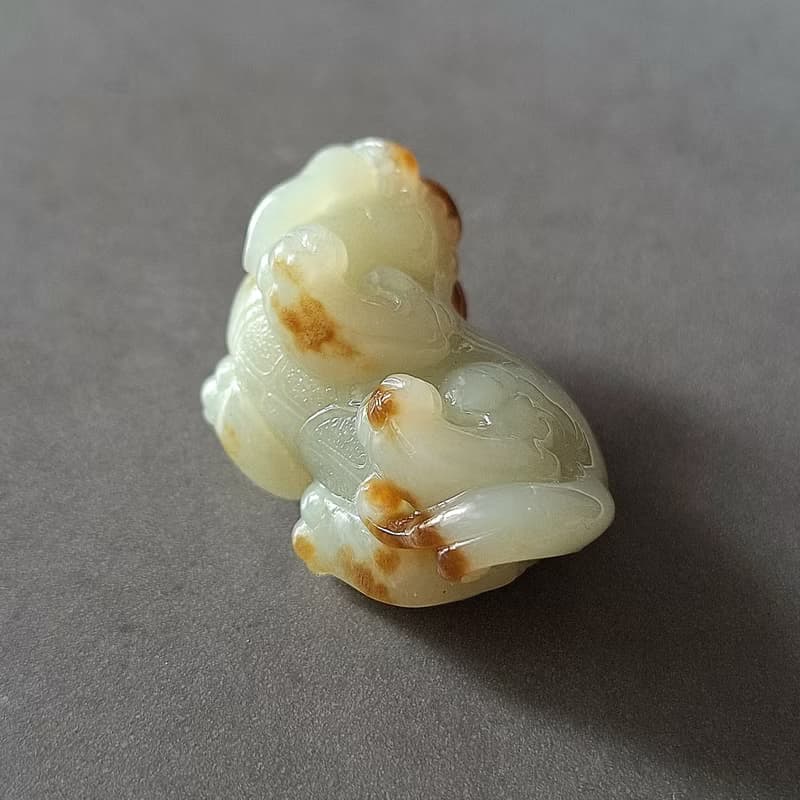 招財貔貅吊墜 | 天然和田玉玉器