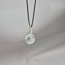 •轉轉水晶球• 綠水晶 石來運轉 水晶吊墜/包掛 手作水晶球籠