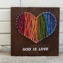 福音商品 God is love系列 基督教 受洗禮物 聖誕禮物