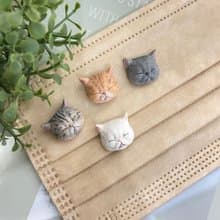 NEW 貓咪系列 胖胖貓 手工擴香石 磁鐵 貓咪