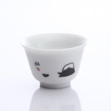 【淡然有味】扁壺小瓷杯