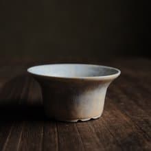 沒有晚霞的秋季傍晚・敞口花盆2