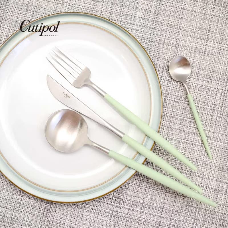 葡萄牙Cutipol GOA系列青玉柄12.5cm咖啡匙