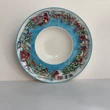 德國唯寶 (Villeroy & Boch) 精美的聖誕盤子 | 意大利面瓷深盤