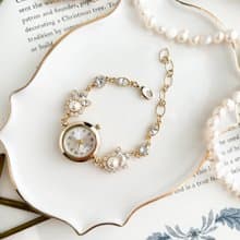 Ember/クリスタルガラスのブレスレットウォッチ LI208