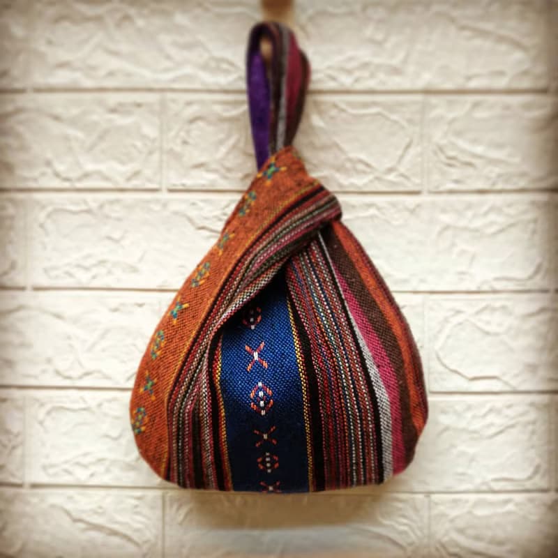【MY。手作】 民族風 手腕袋
