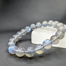 【訂製品】彩光 灰月光石 拉長石 手串 手鍊 天然水晶 7-9mm