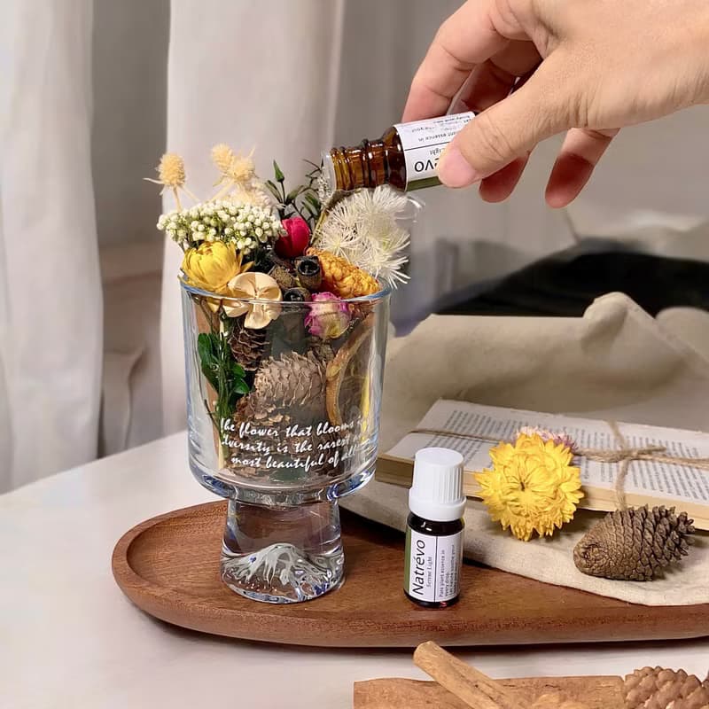 療癒森境 | 香氛花藝 。乾燥花 × 精油香氛 × 居家美學禮盒套組
