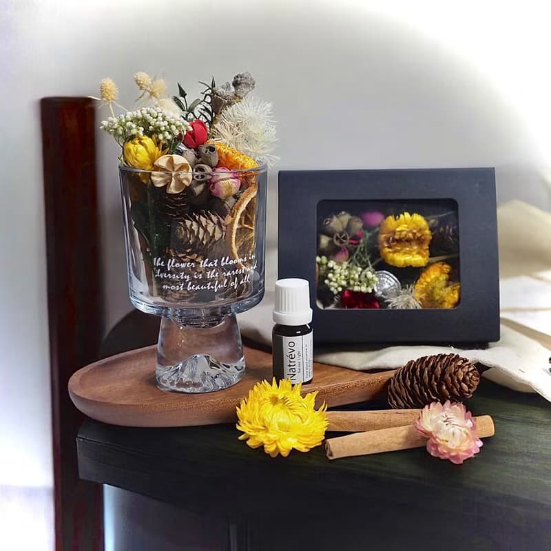療癒森境 | 香氛花藝 。乾燥花 × 精油香氛 × 居家美學禮盒套組