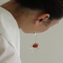 海洋系列 VASS08 耳環 / 耳夾可 樹脂 可愛 琉璃