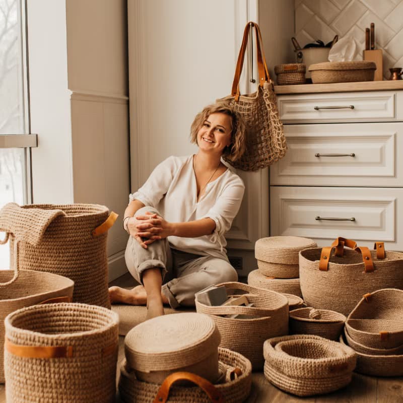 Coasters set Jute coasters Round Placemats Glass coasters Table mats Eco gift